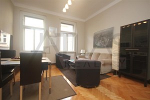 Pronájem plně zařízeného bytu, 2+kk, 50 m2, Řipská ulice, Praha 3 - Vinohrady