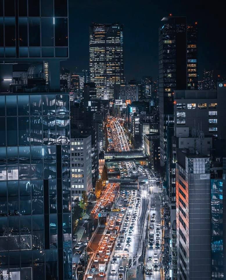 Tokyo at night n