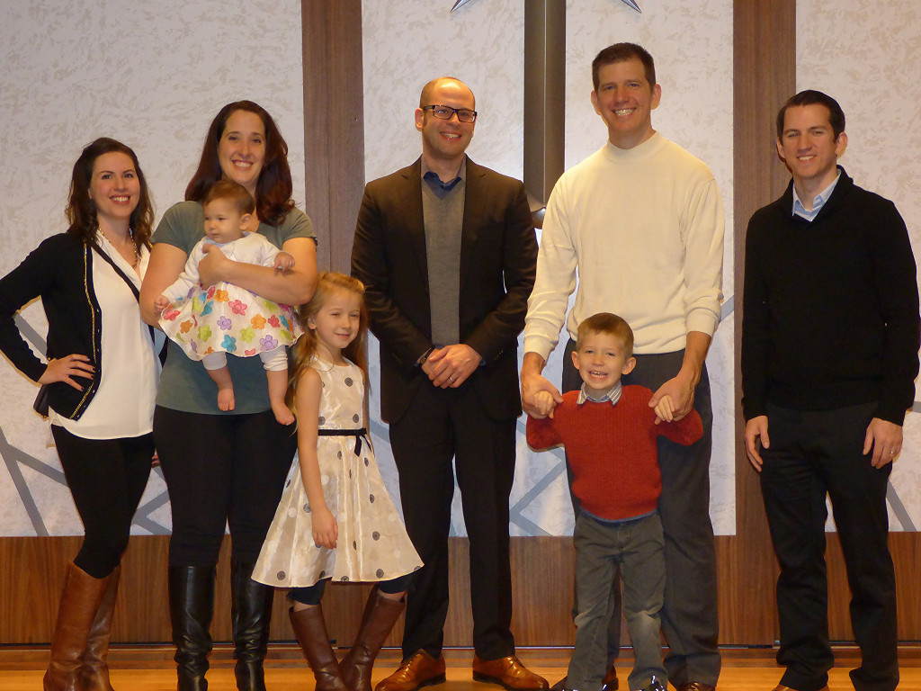 Ceremoniál křtin v Scientologické církvi v Portlandu