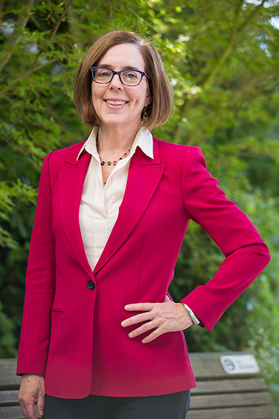 Demokratická guvernérka amerického státu Oregon Kate Brownová