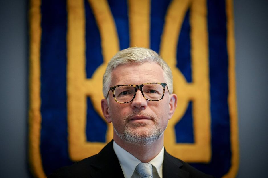 Andriy Melnyk byl odvolán z postu velvyslance v polovině července, ale v současnosti má stále na starosti úřední záležitosti.