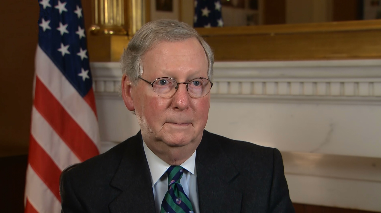 Vůdce republikánské menšiny v Senátu Mitch McConnell