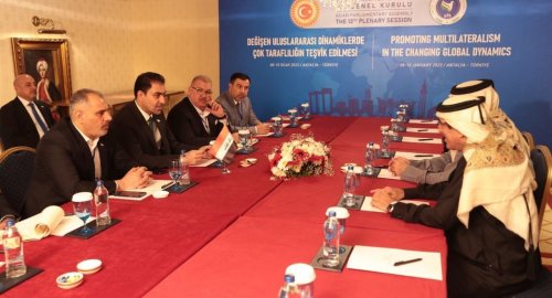 Irácká delegace účastnící se zasedání Asijského parlamentního shromáždění konaných v Turecku