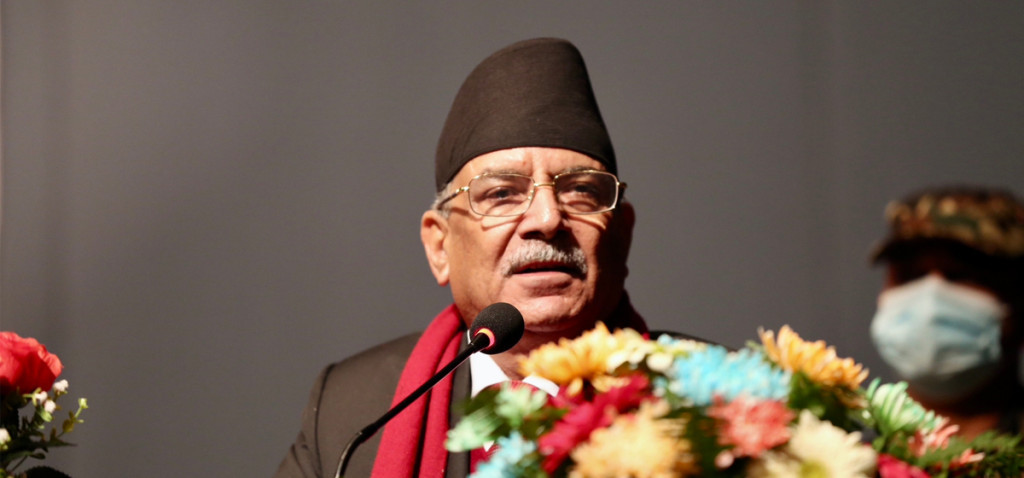 Premiér Nepálu Pushpa Kamal Dahal