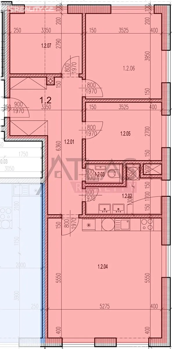 Prodej bytu 4+kk 87,95 m2 se zahrádkou 142 m2, garážovým stáním, sklepem Praha 5 – Slivenec, U Svahu